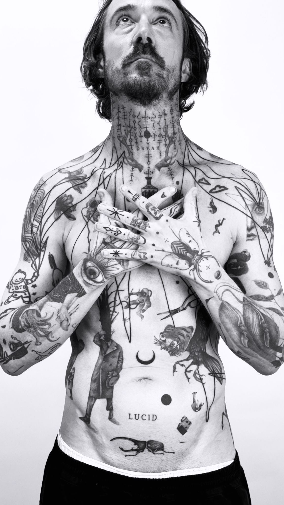 Tatuaggio Surrealism di Matteo Nangeroni, The White Whale Tattoo Society