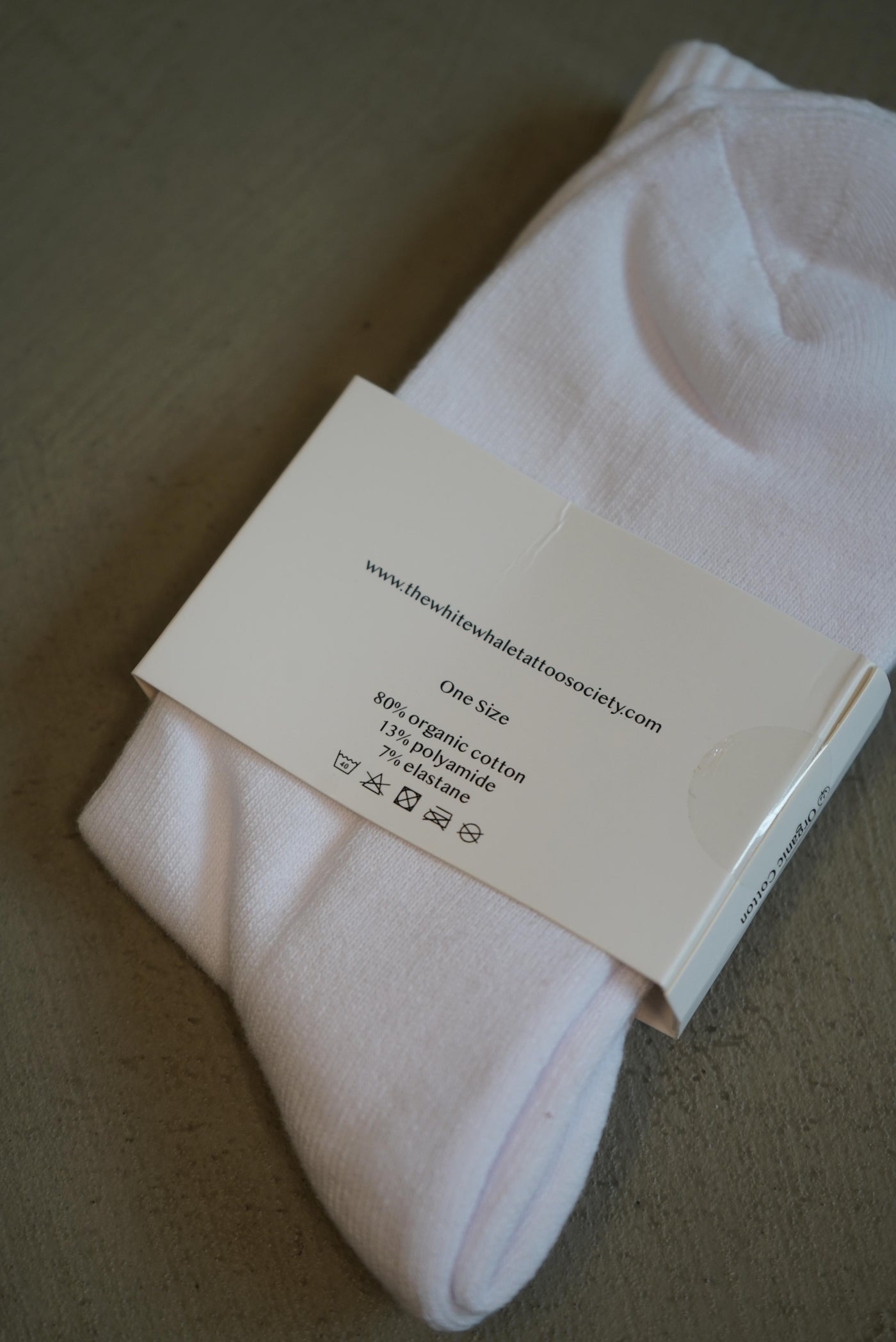Organic cotton blend TWWTS Socks, The White Whale Tattoo Society, Milano