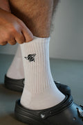 TWWTS Socks in an organic cotton blend, The White Whale Tattoo Society merch