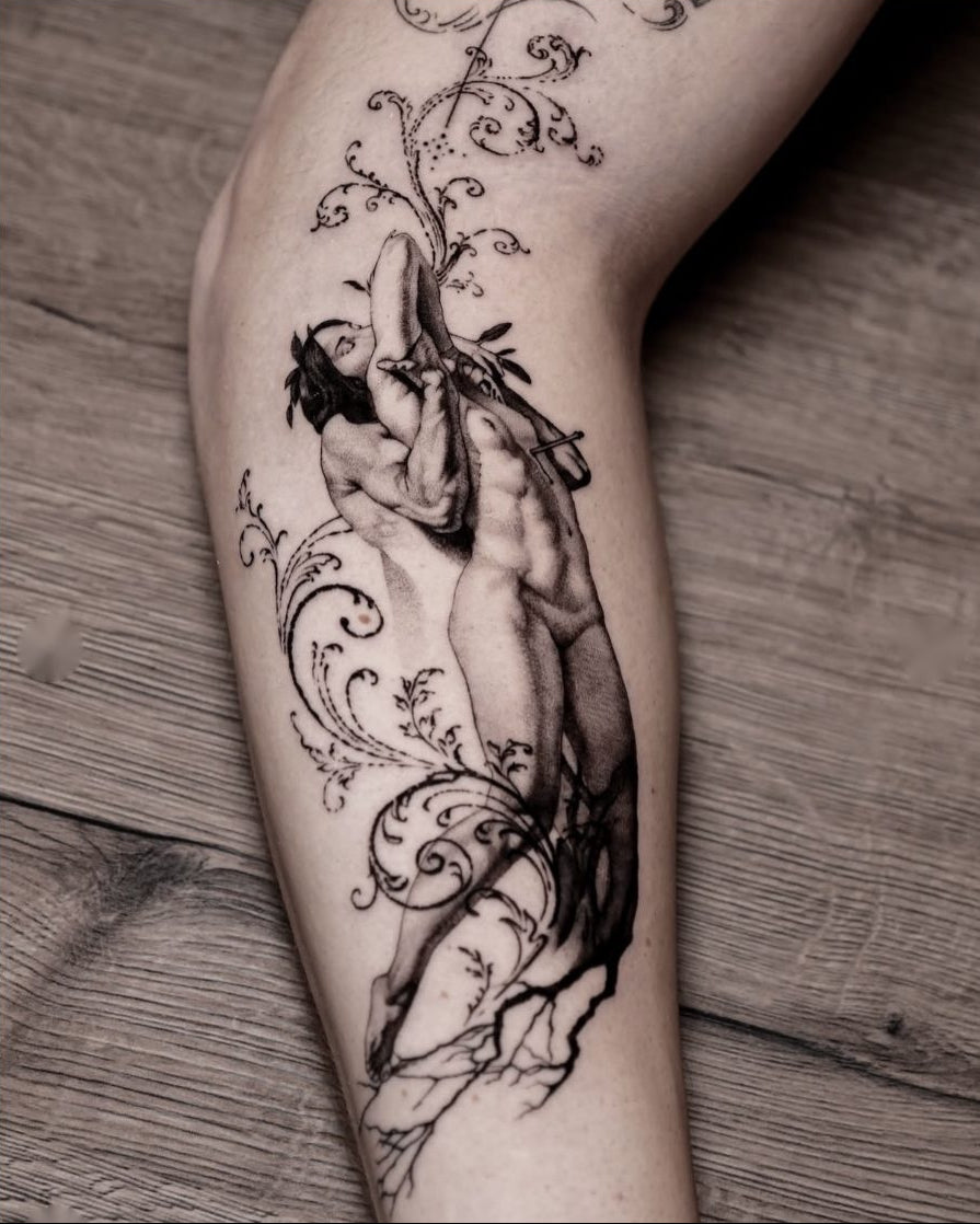 Tatuaggio di nicholas.ferretto, guest di The White Whale Tattoo Society, Milano