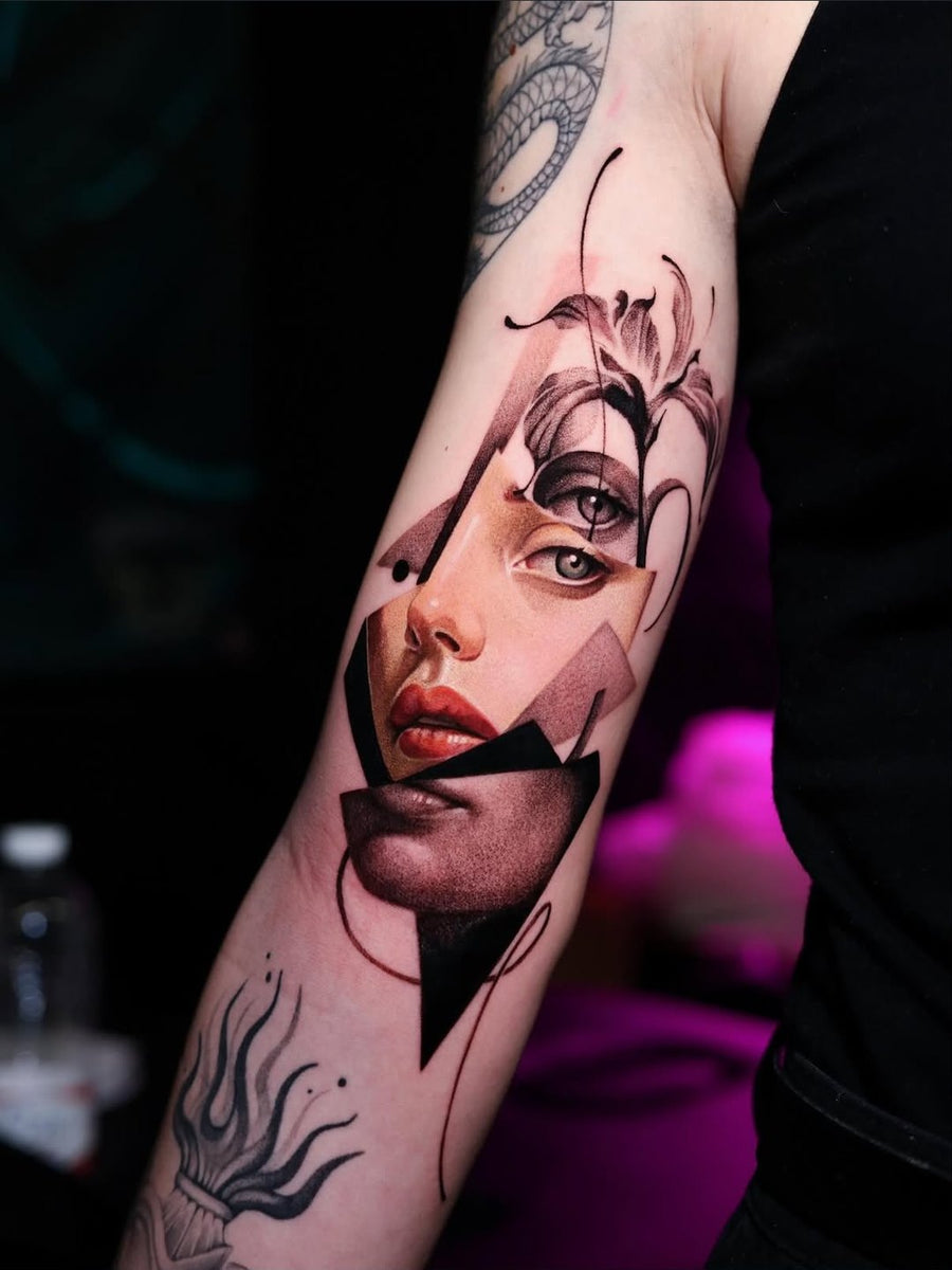 Tattoo by francamente.ttt, guest artist at The White Whale Tattoo Society, Milano