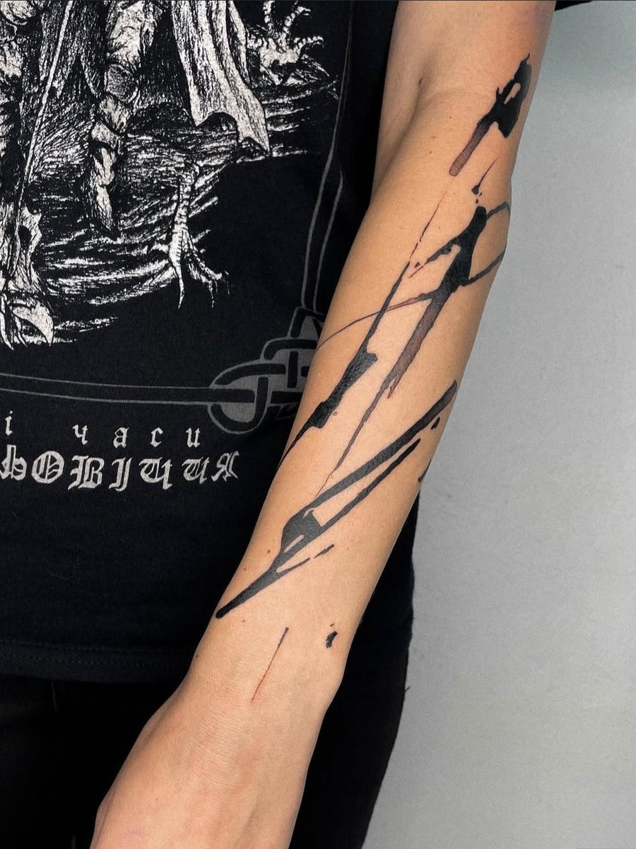 Tatuaggio di stilinski.tattooer, guest di The White Whale Tattoo Society, Milano
