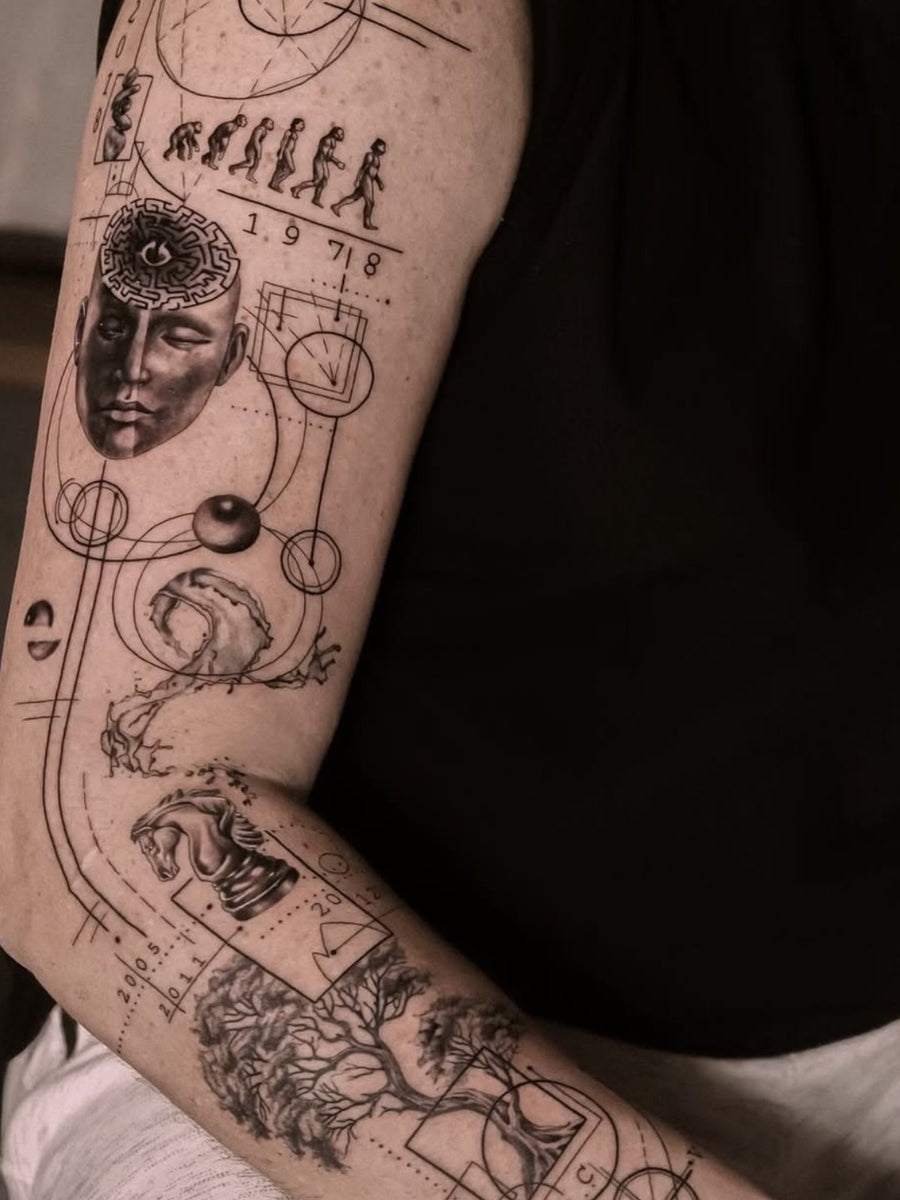 Tattoo by crisinktatto, guest artist at The White Whale Tattoo Society, Milano