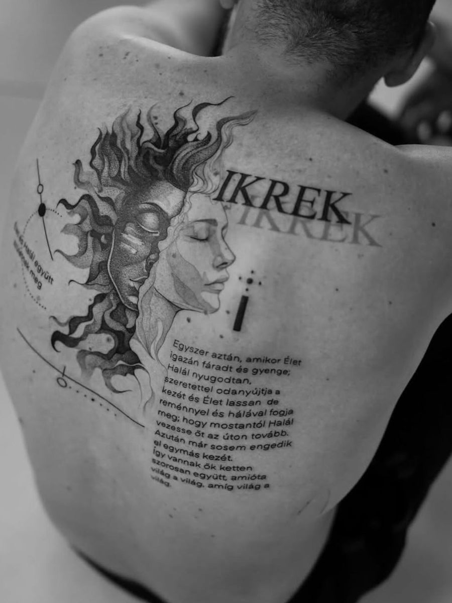 Tatuaggio di _molnarorsi_, guest di The White Whale Tattoo Society, Milano